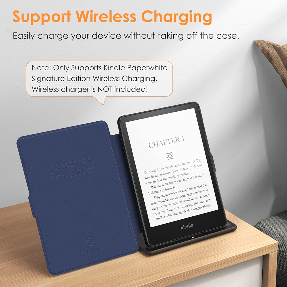Kindle 本体 Fintieケースセット Amazon.com: Fintie Flip Case for 6.8